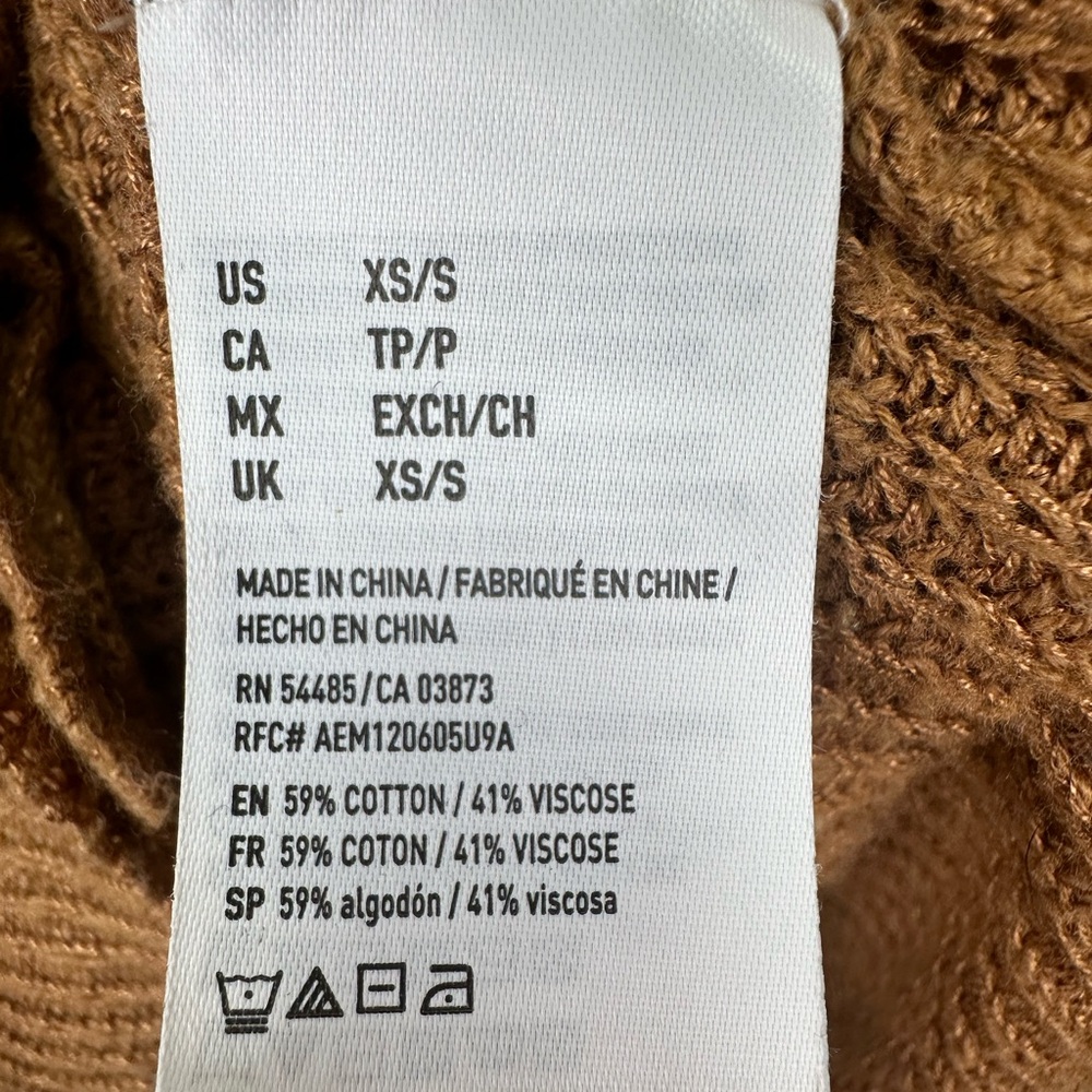 American Eagle Drop Shoulder Button Down Sweater … - image 8